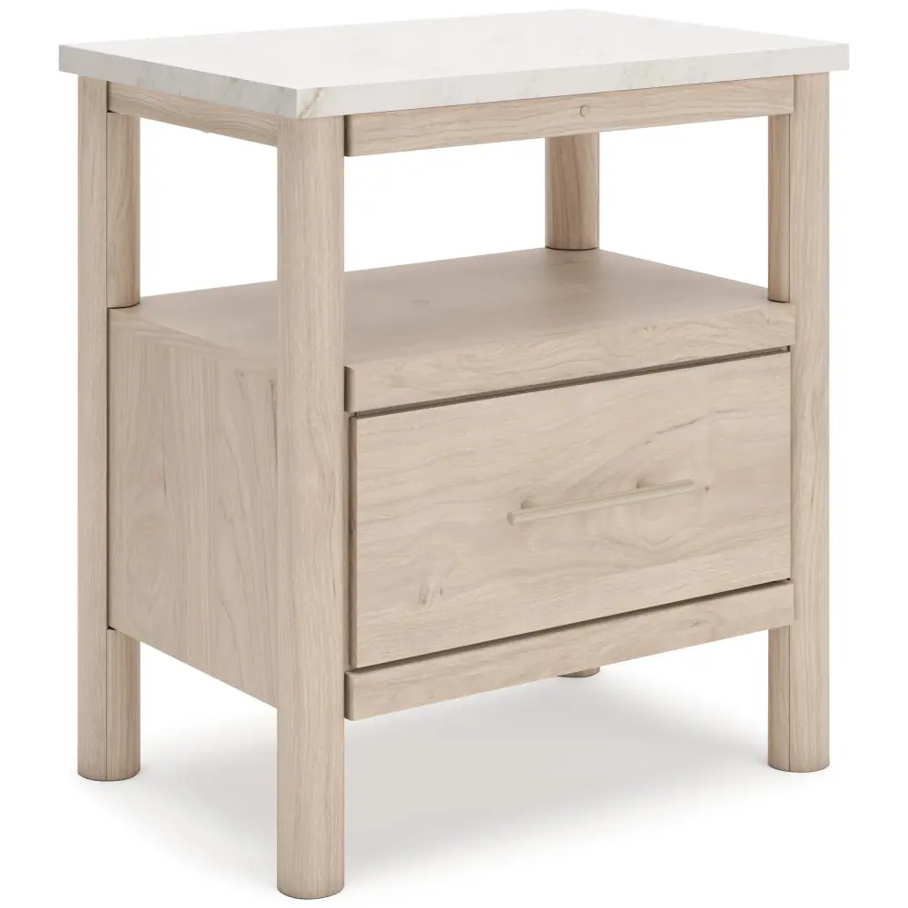 Diamond Modern Furniture Select Design Cadmori 1-Drawer Nightstand B2615-91 Underbed Lighting