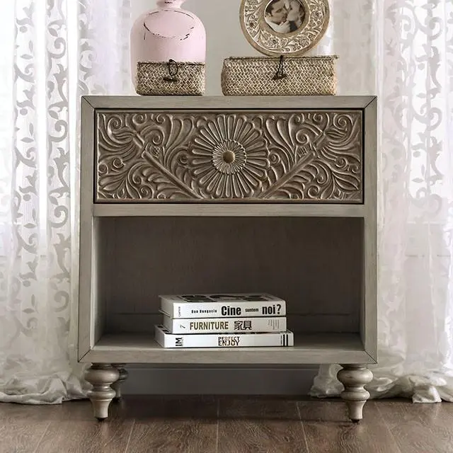 JAKARTA Night Stand Drawer Bedroom Storage