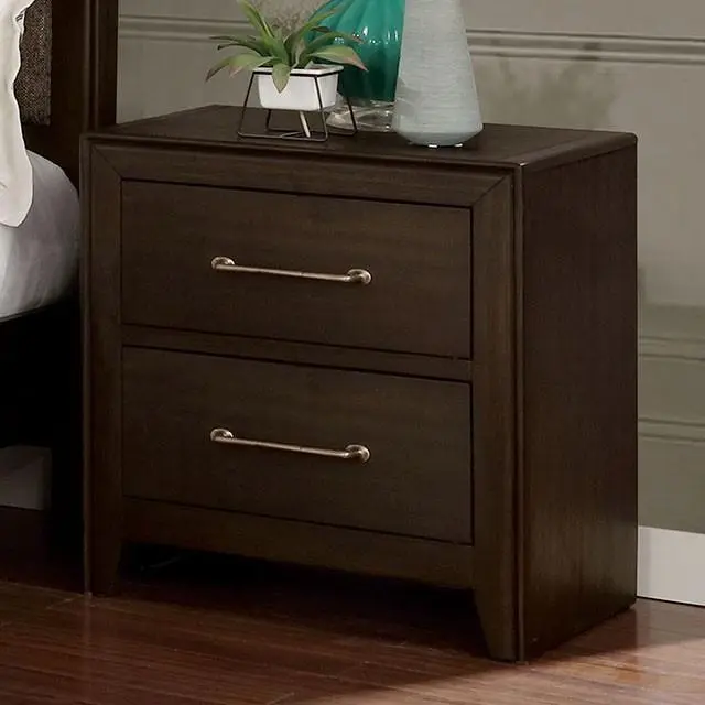 JAMIE Night Stand Bedside Table Storage