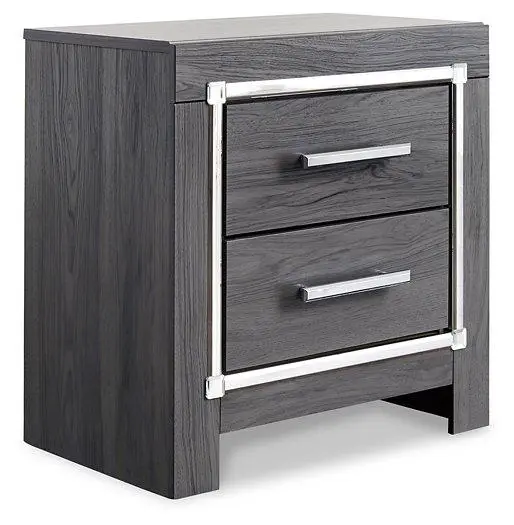 Lodanna Nightstand - Stylish Bedside Table Bedroom