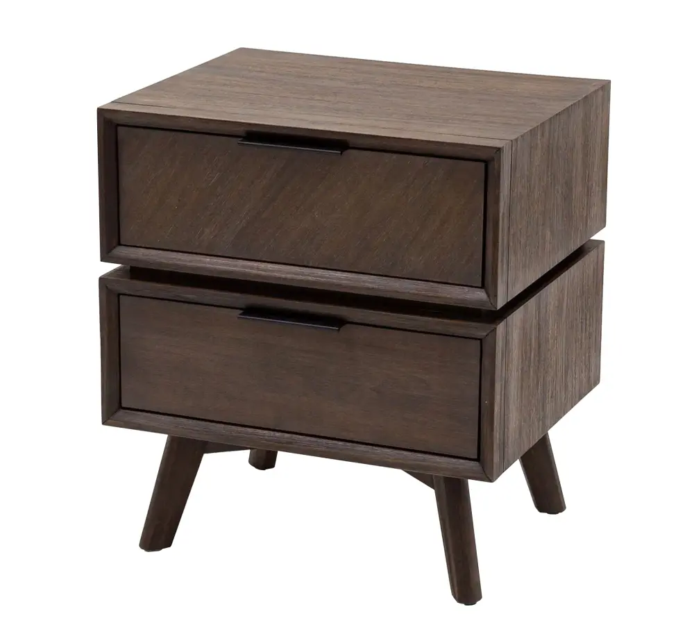 Modrest Roger - Mid Century Acacia Nightstand