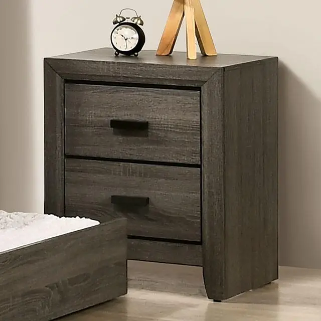 ROANNE Night Stand - Compact Bedside Table Drawer Bedroom