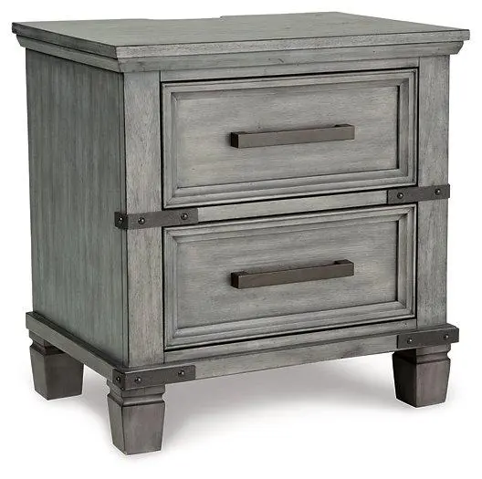 Russelyn Nightstand - Bedside Table Storage Bedroom
