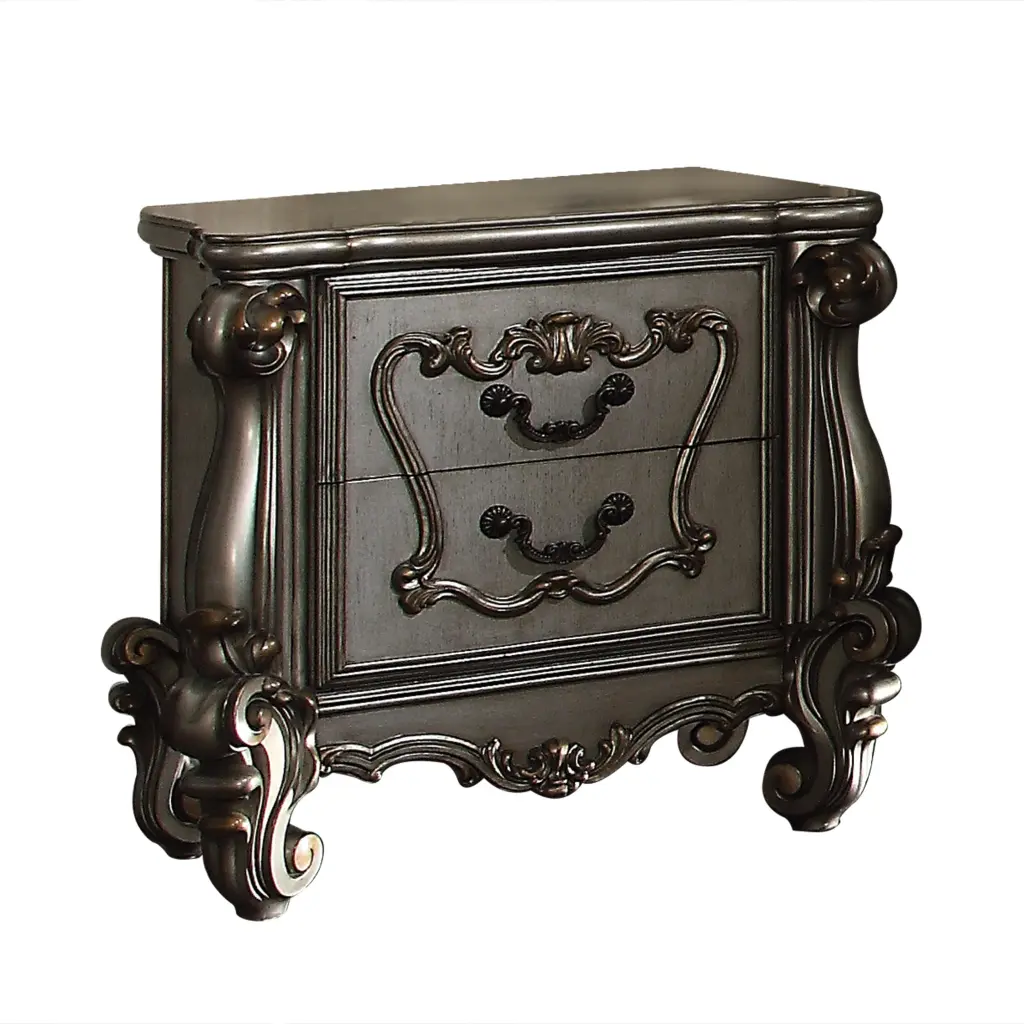 Versailles Antique Platinum Nightstand Drawer