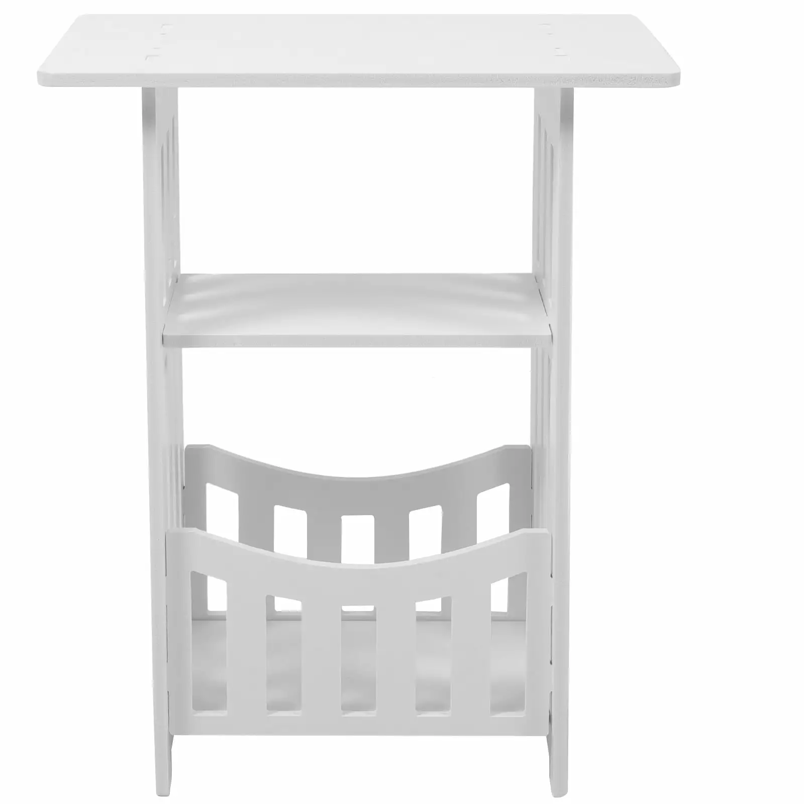 Weijiyouyu Hollow Bedside Table - Modern Living Room Sofa Side Table & Bedroom Nightstand