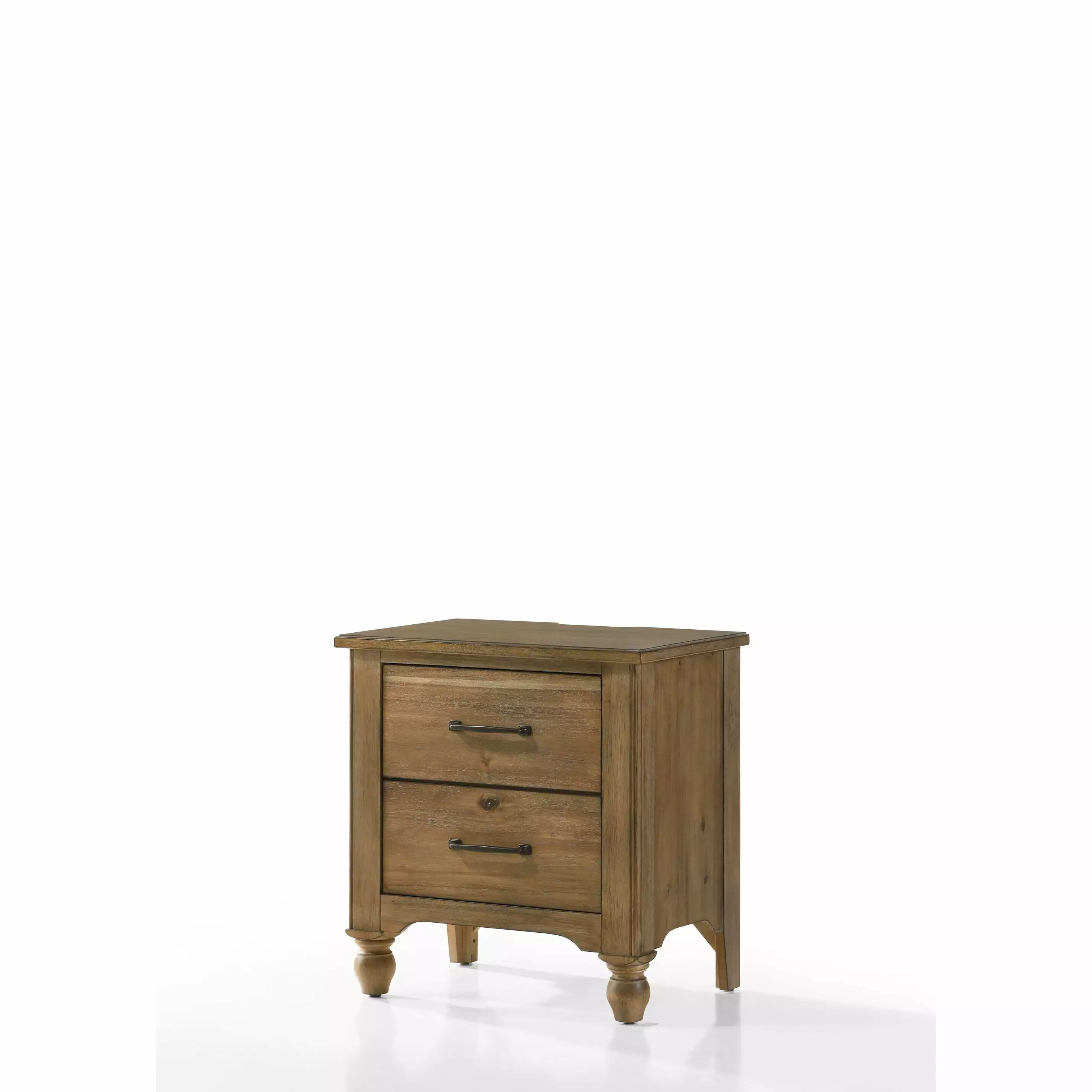Westwood Design Highland Wood Nightstand Recharging Outlet Sand Dune - Modern Bedroom Furniture