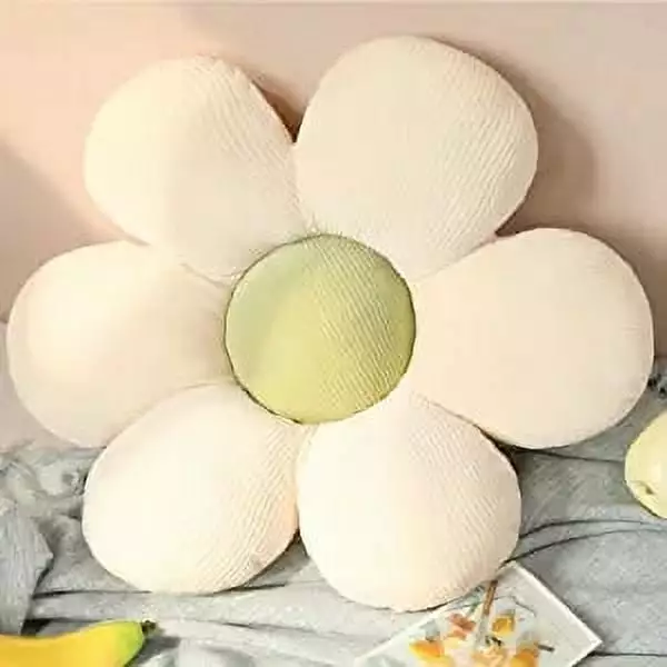 Pink Flower Floor Plush Pillow Seating Cushion Festivals and Game Toys MGTTT