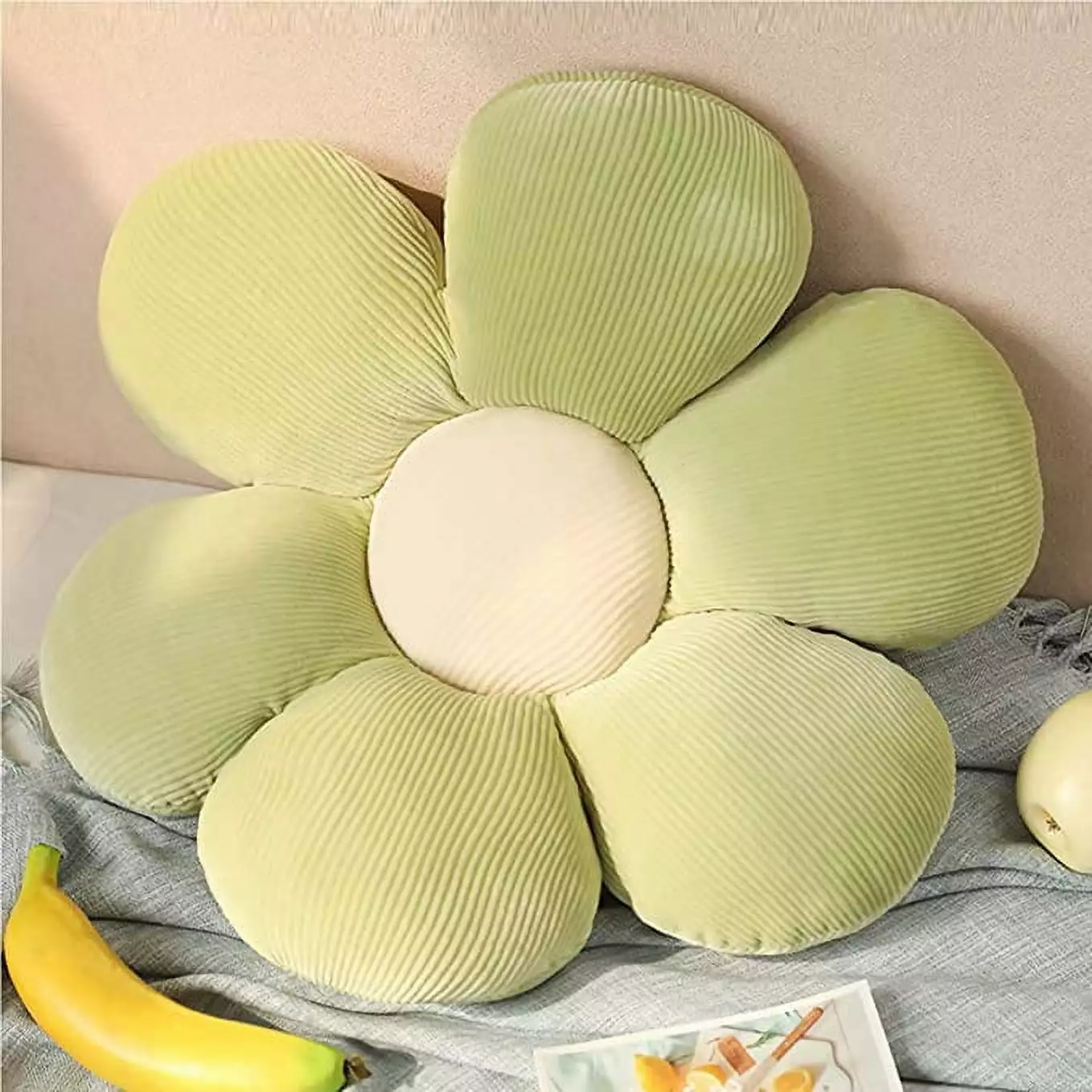 Pink Flower Floor Plush Pillow Seating Cushion Sofa and Room Decor MTSSS