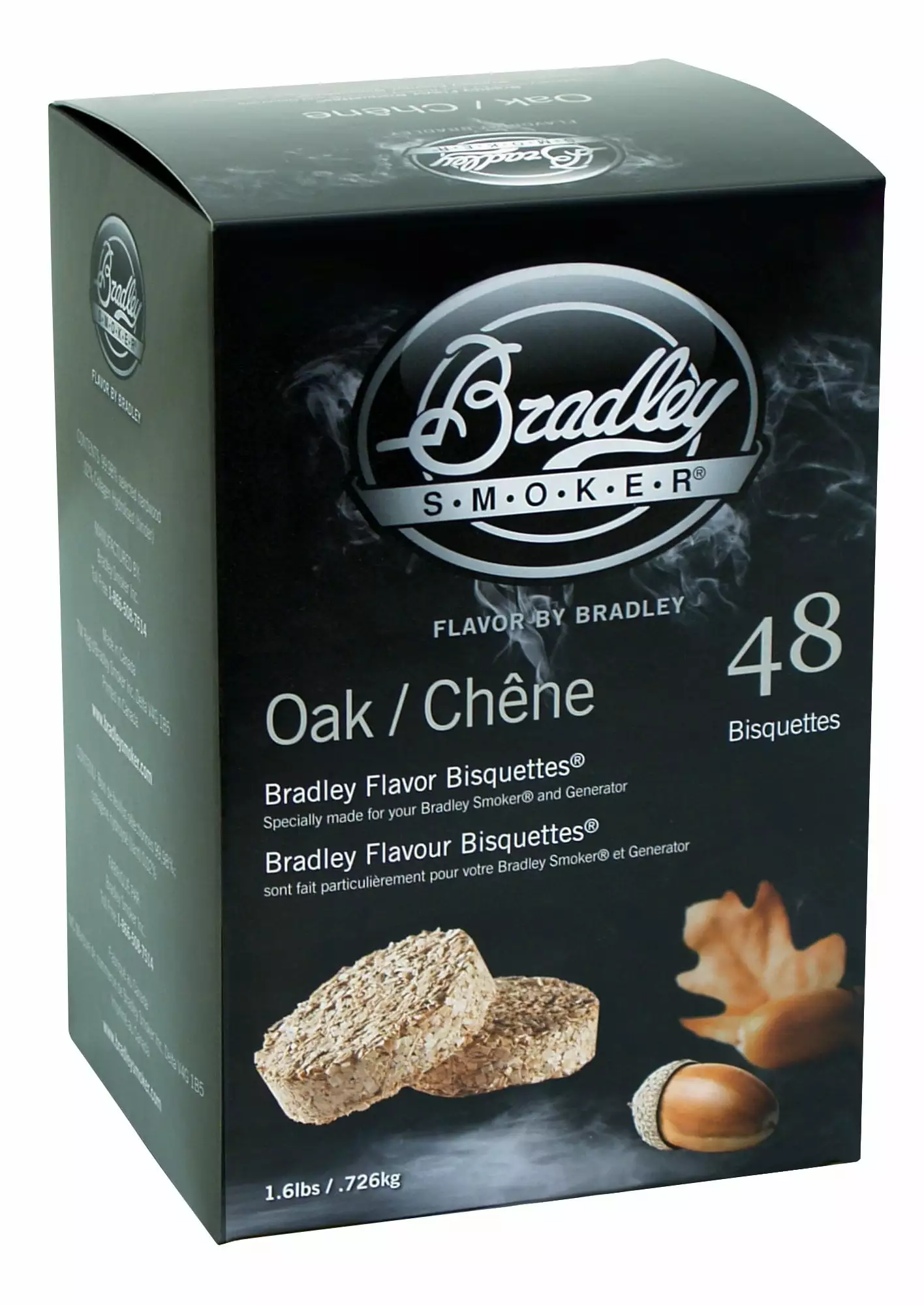 Bradley Oak Bisquettes 48 Pack Electric Smokers
