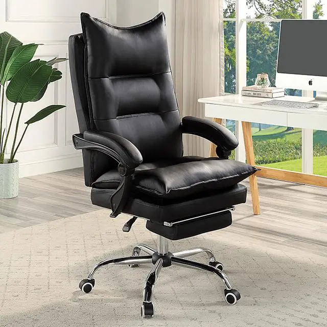 PERCE Office Chair Black - Ergonomic Desk Chair Adjustable Height