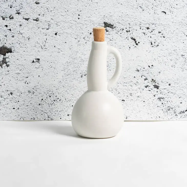 Stoneware Olive Oil Bottle | Dadasi 15 oz