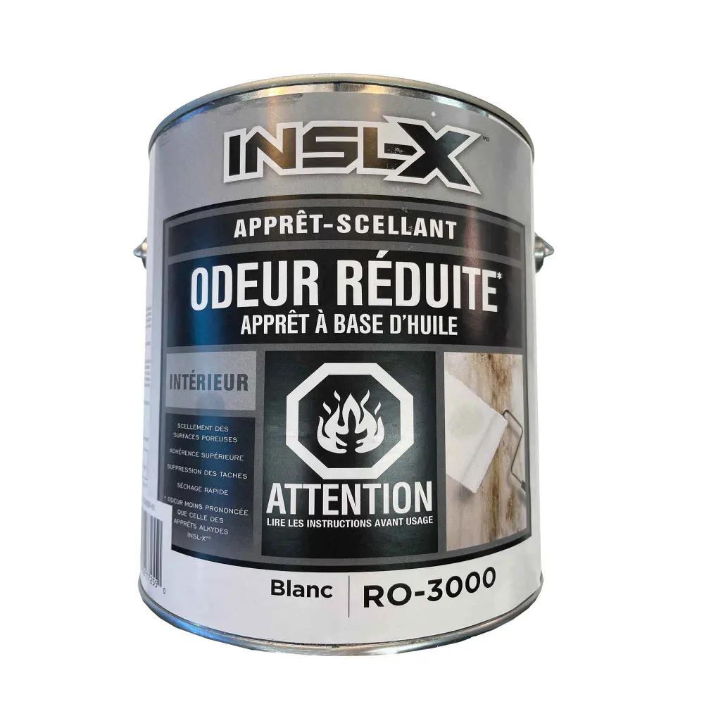 Insl-X Reduced Odor Oil-Based Primer-Sealer, 3.79 L