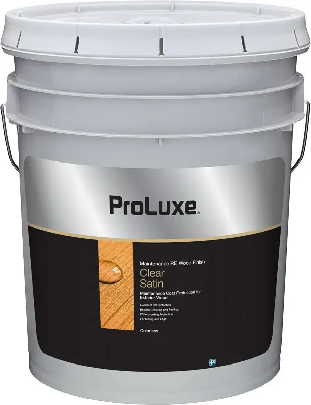 PPG Proluxe Cetol SIK61003/05 Wood Finish, Glass-like, Liquid, 5 gal, Pail
