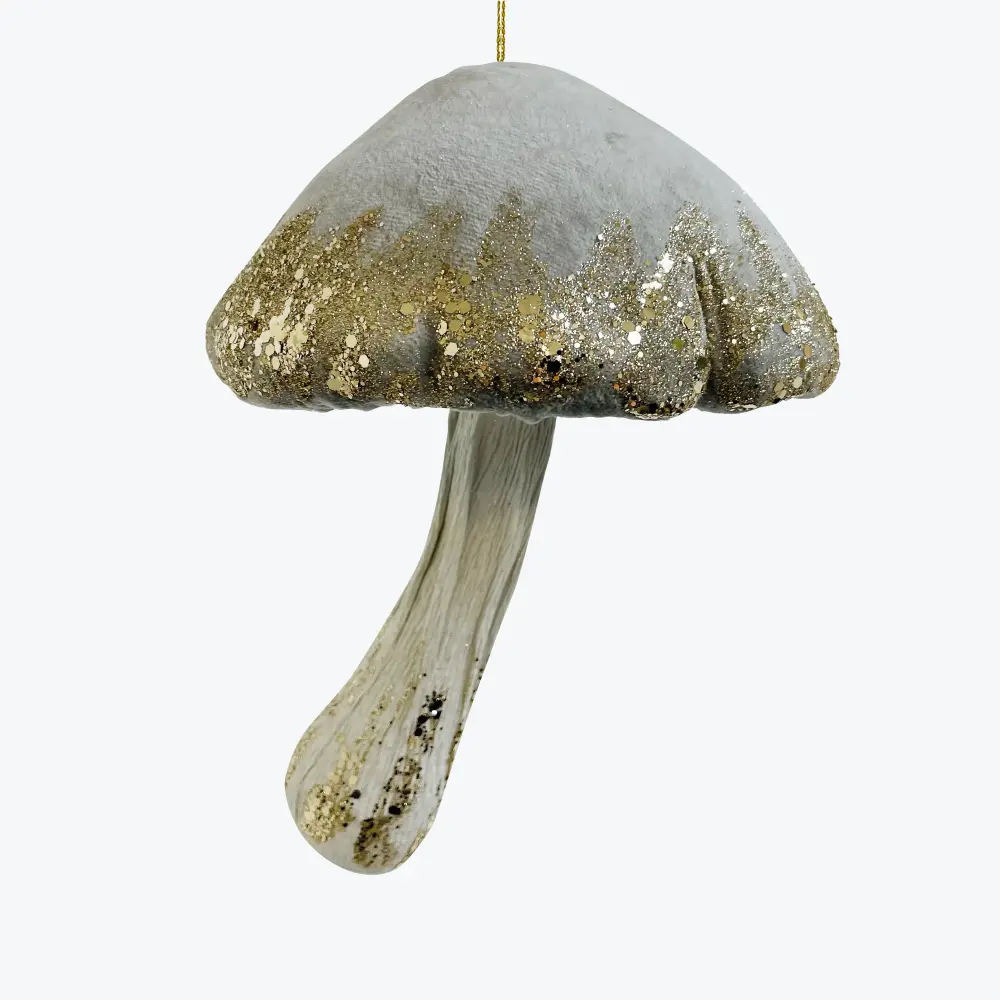 Velour Mushroom Ornament