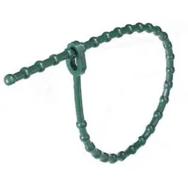 Green Christmas Garland Ties 10-Pack Holiday Decorations Various