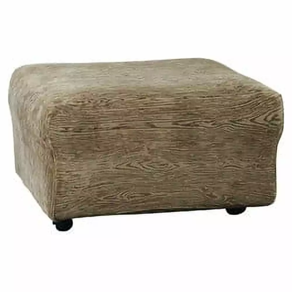 Sure Fit Stretch Sycamore Ottoman Slipcover Footstools Ottomans SureFit