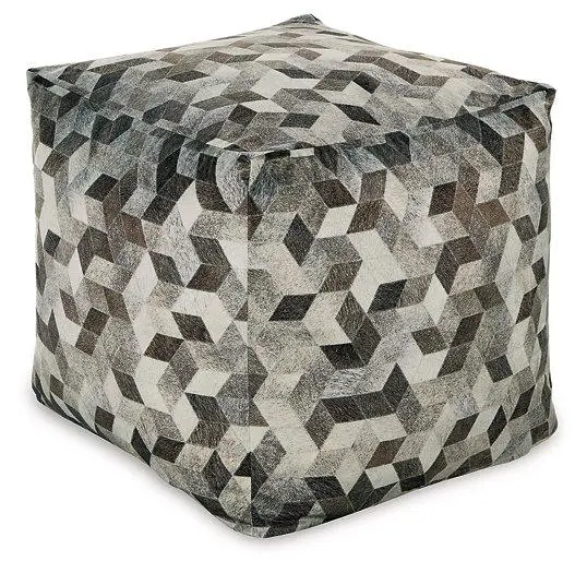 Albermarle Pouf Round Soft Footrest Ottoman Living Room Decor