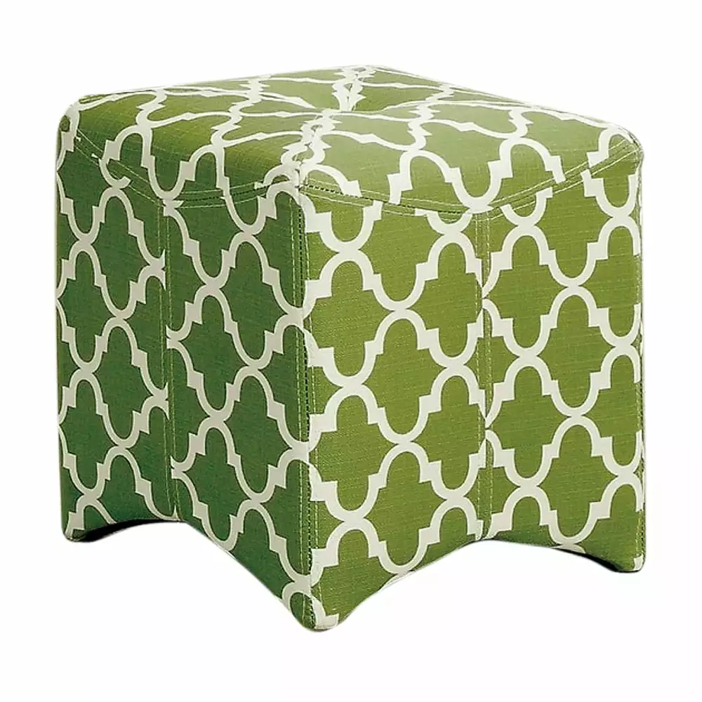 William's Home Furnishing Green Zaira I Ottoman Living Room Ottomans William's Home Furnishings