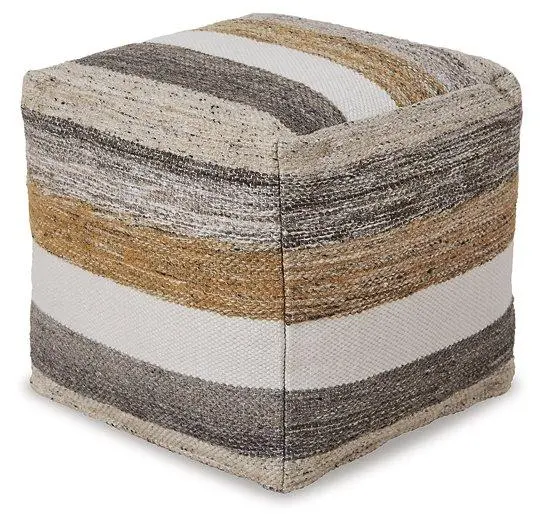 Josalind Round Pouf Ottoman Living Room Extra Seating