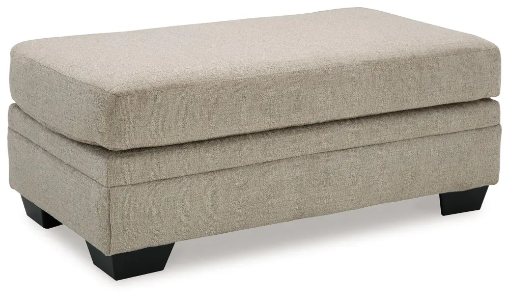 Stonemeade - Ottoman | Solid Wood | Removable Cushion