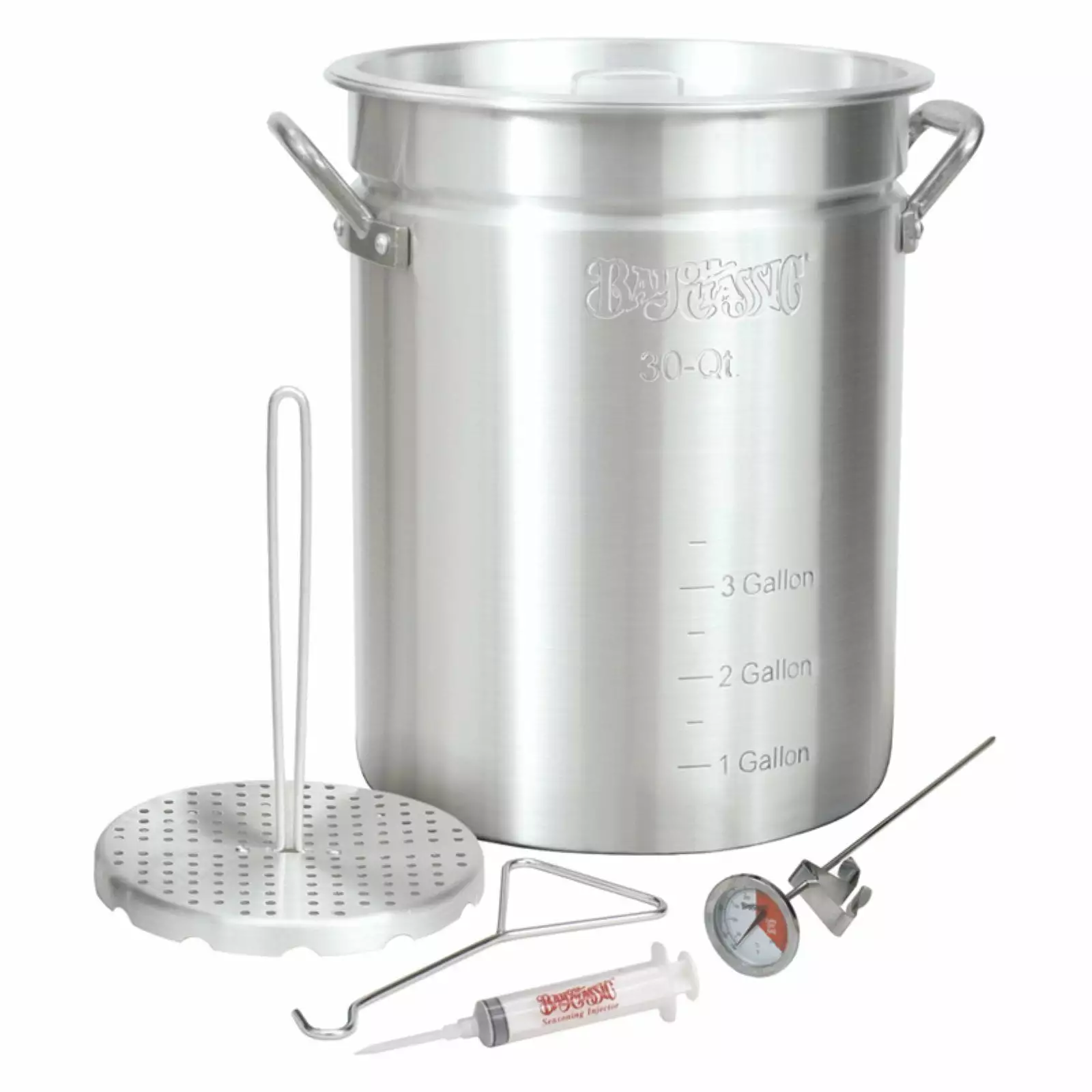 Bayou Timeless 3025 30-Quart Aluminum Turkey Fryer Pot Accessories Bayou Classic