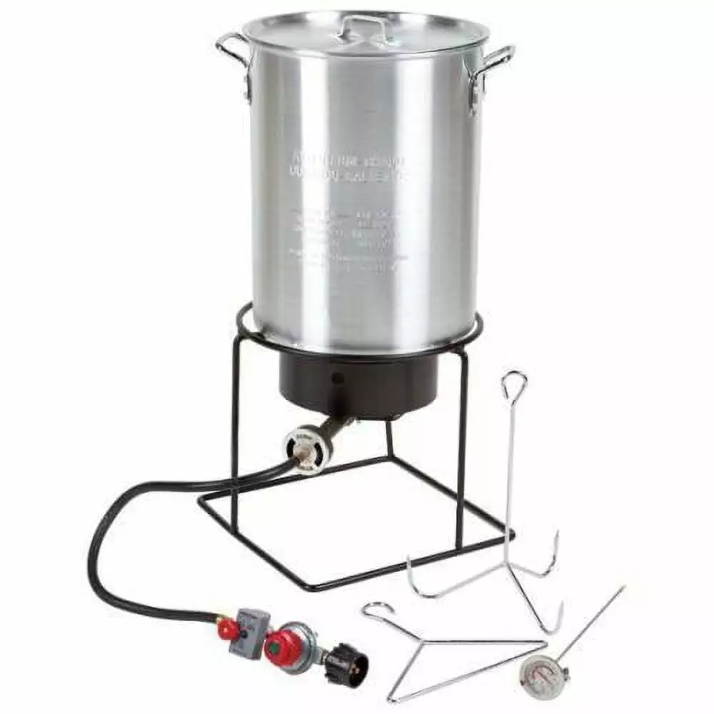 Brand New No.1266 King Kooker 29 Quart Aluminum Turkey Fryer