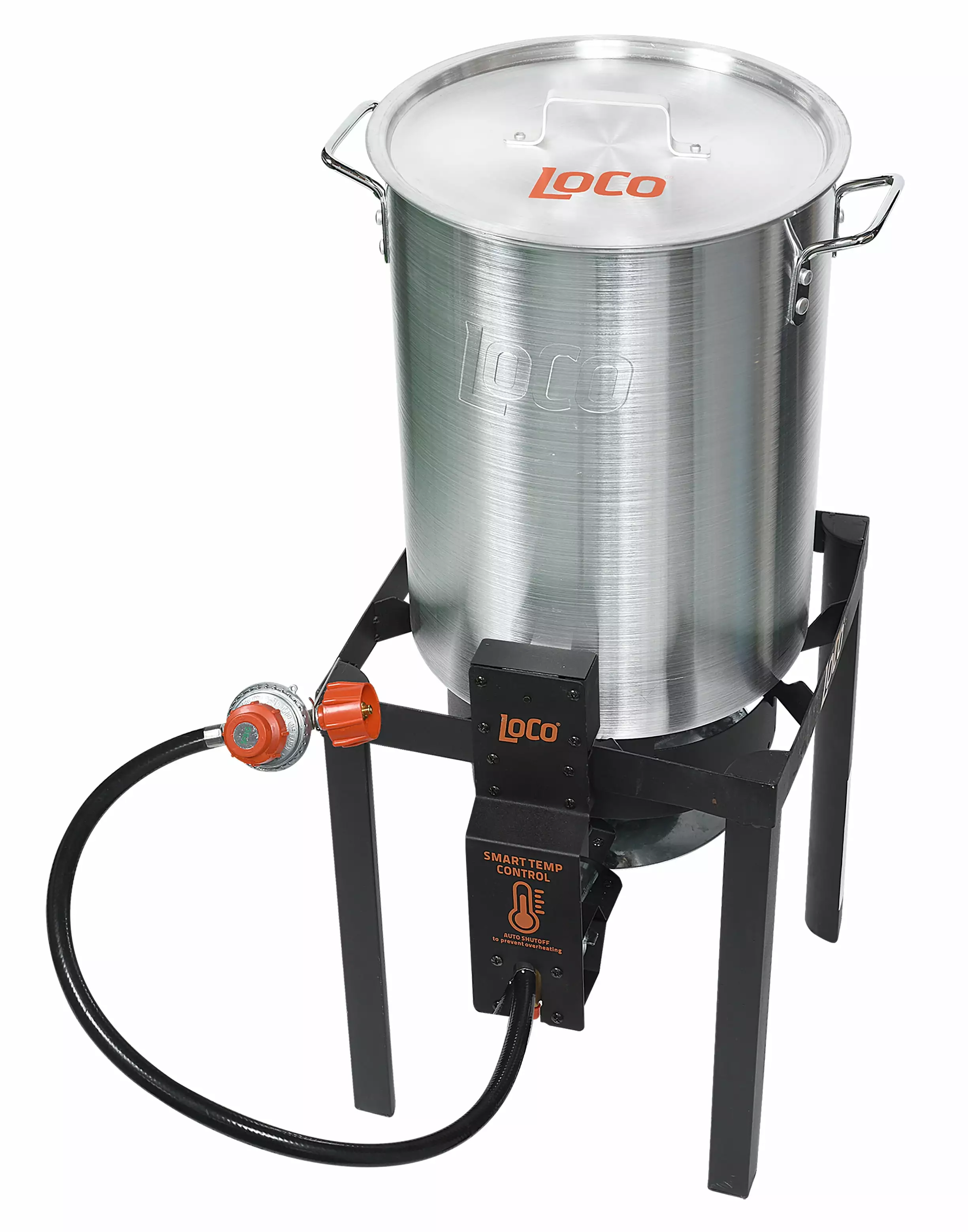 Loco Cookers 30qt IntelligentTemp Propane Turkey Fryer Precision Temperature Control