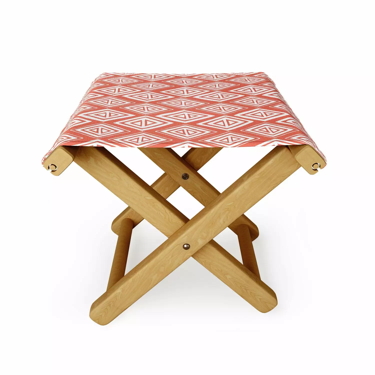 Society6 Heather Dutton Diamond Rough Outdoor Ottoman Waterproof Footstool Ottomans