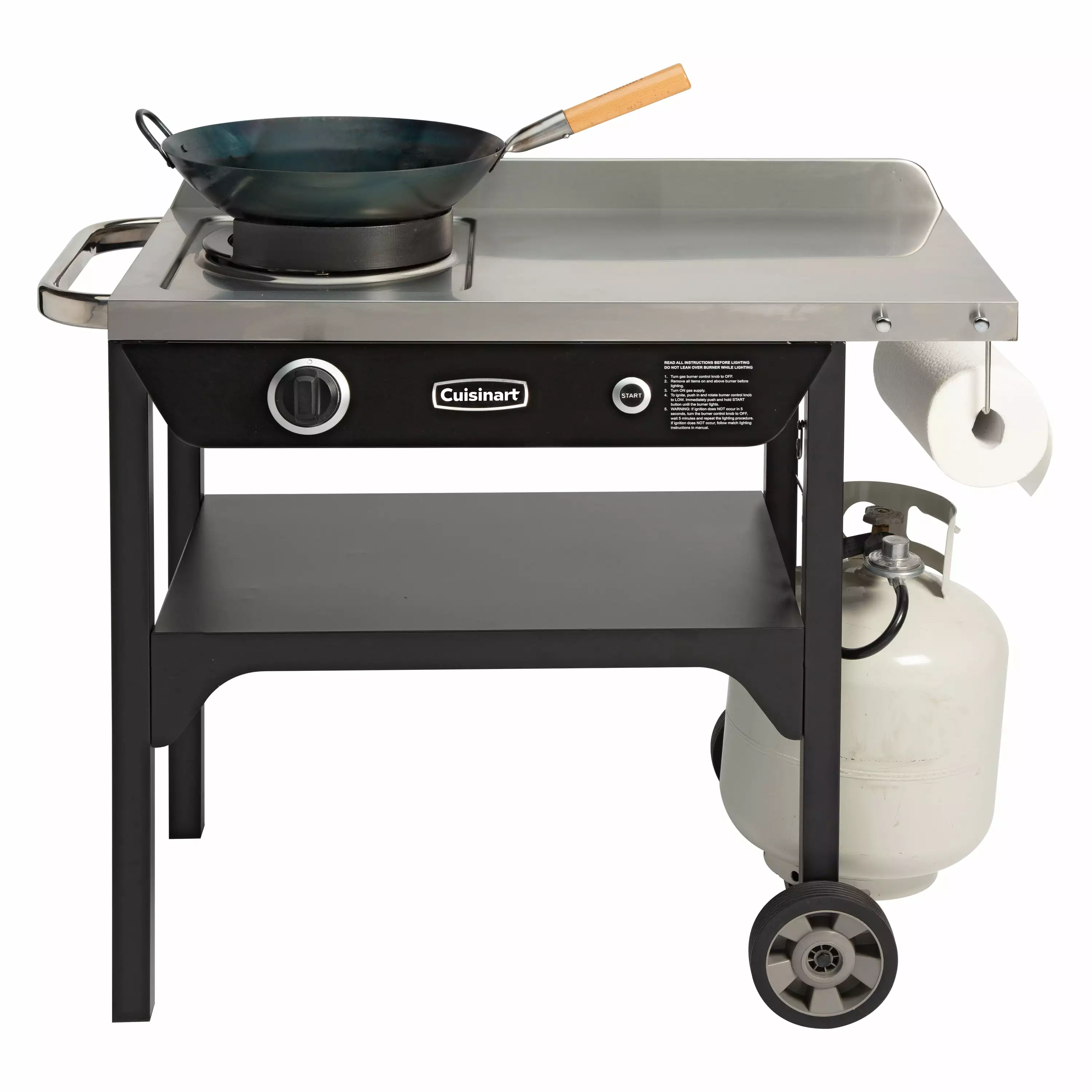 Cuisinart Outdoor Stainless-Steel Wok Cooking Station CGG-1265