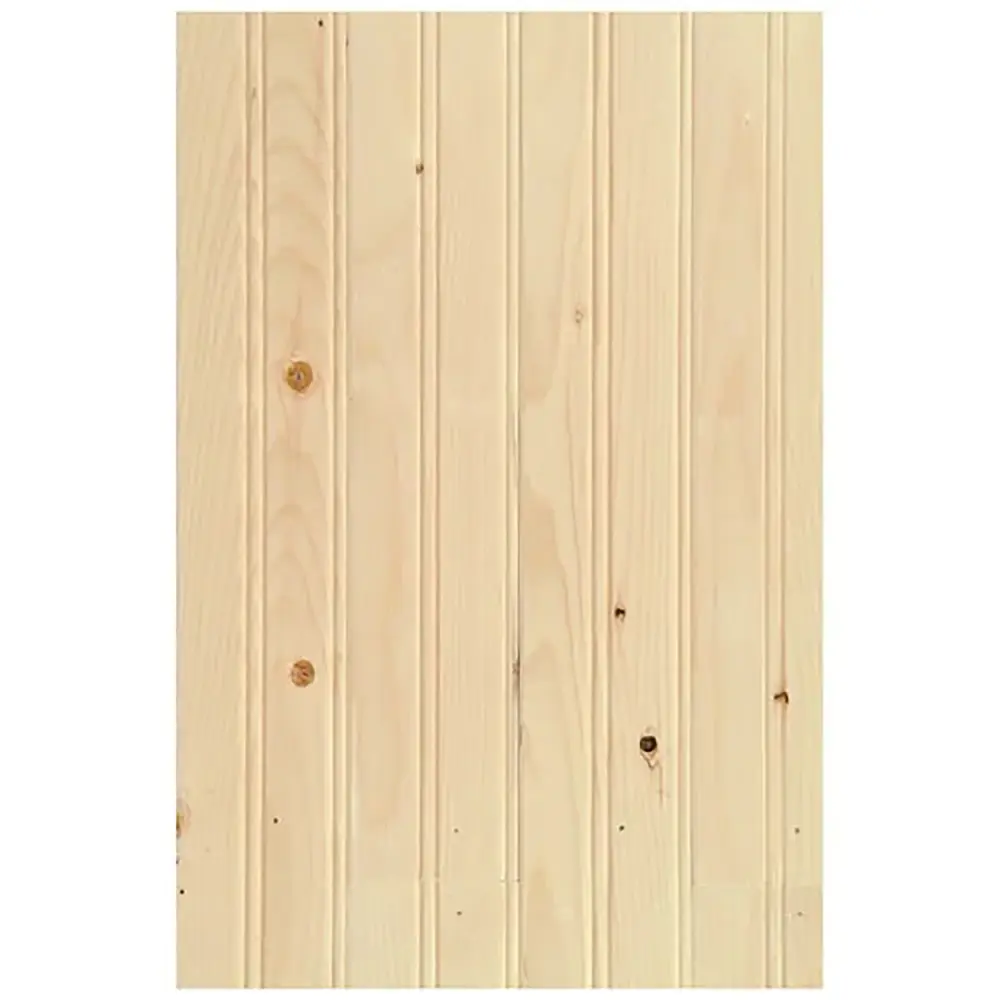 B-Grade Beaded Style Wood Panelling, 10 ft²
