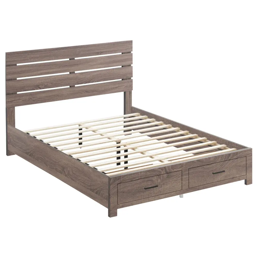 Diamond Modern Furniture COA Brantford King Panel Bed Storage 207040KE