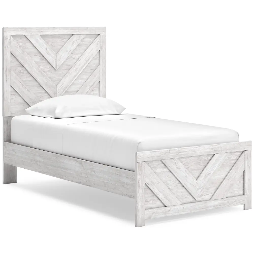 Diamond Modern Furniture Exclusive Design Cayboni Twin Panel Bed B3788-53/B3788-83
