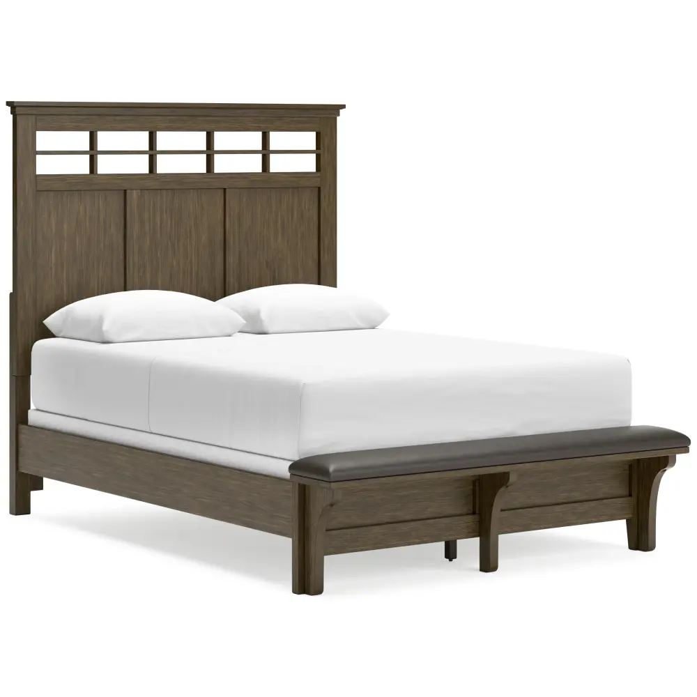 Diamond Modern Furniture Exclusive Design Shawbeck California King Panel Bed B625-58/B625-56/B625-94