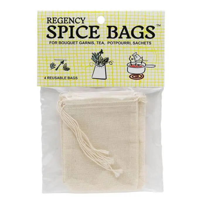 Regency Spice Drawstring Bags – Place 4 Cooking & Tea