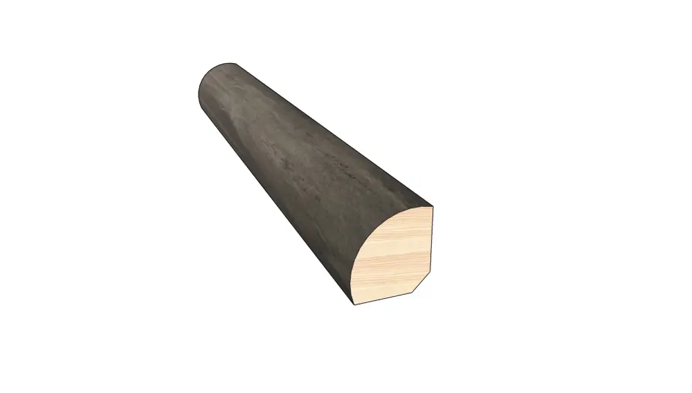 Rustica 0.75 . Dense x 0.75 . Width x 78 . Length Quarter Round Hardwood Molding