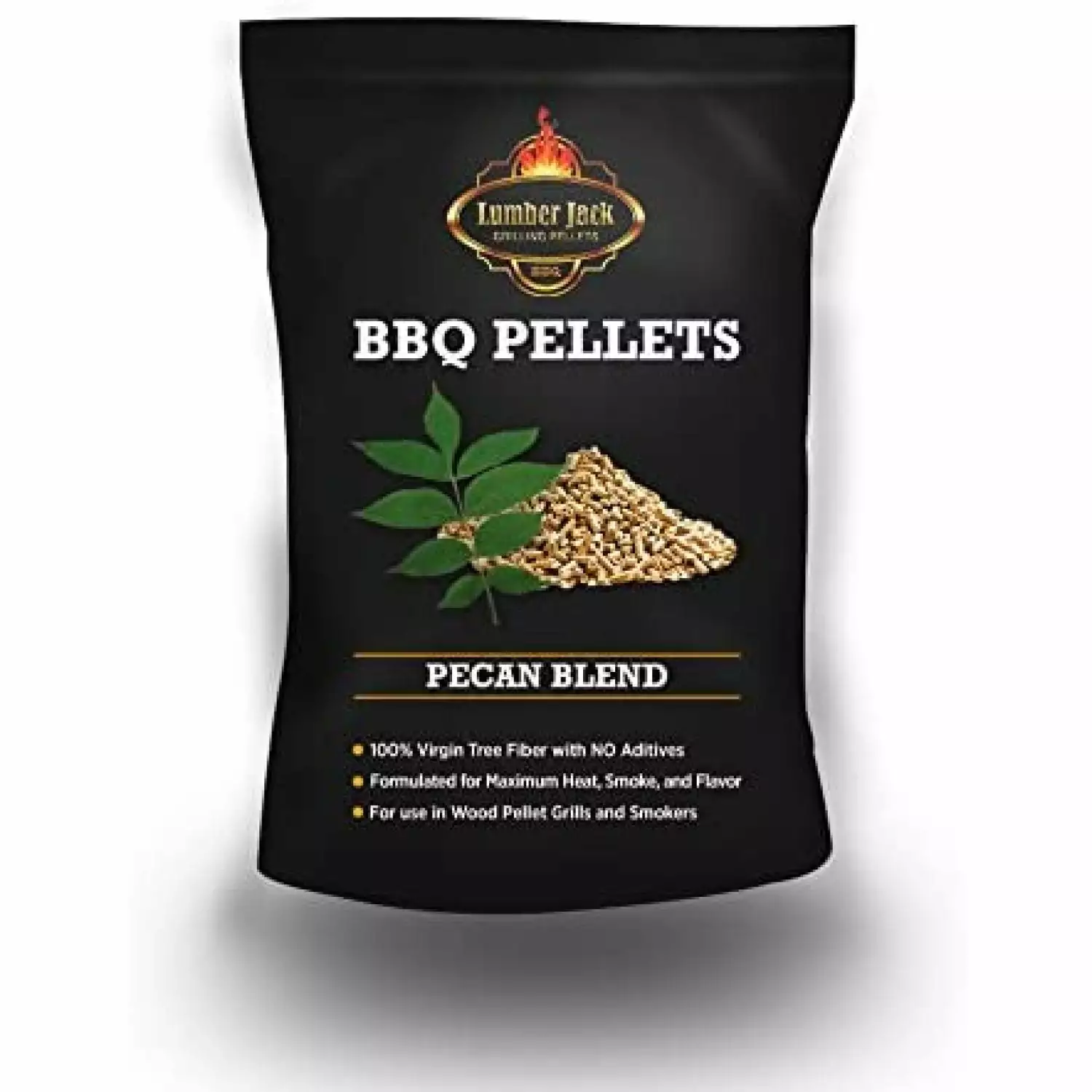 DANYAXUAN 20-pounds BBQ Grilling Wood Pellets Pecan Blend Smokers