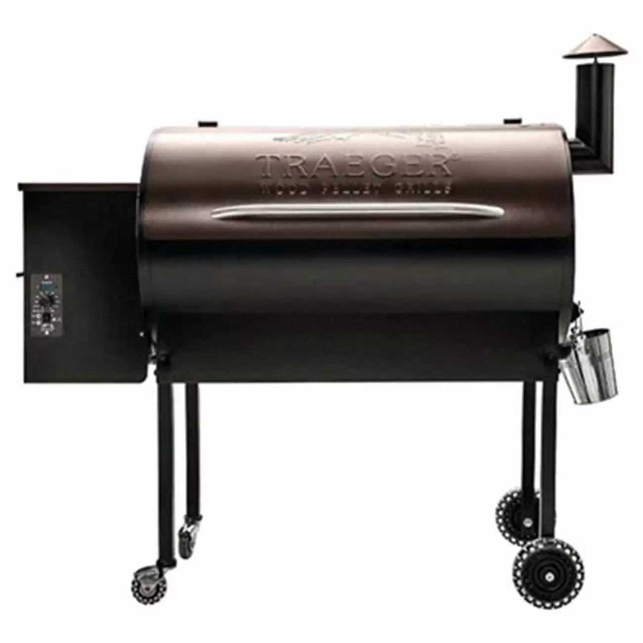 Masterchem 34 Pellet Grill Bronze Outdoor Cooking and BBQ