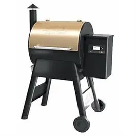 Pro D2 Pellet Grill 572-Sq. . 18-Lb. Hopper Bronze Outdoor Cooking Traeger