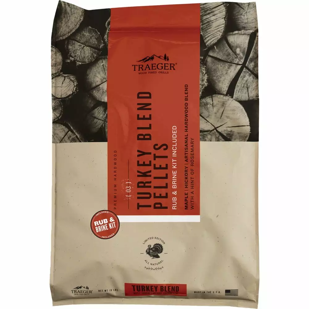 Traeger Turkey Pellet & Brine Kit Perfectly Smoked Turkey