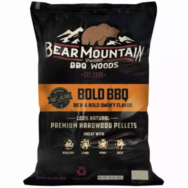 20 lbs Bold BBQ Pellet Smokers and Grills Rich Flavor