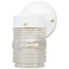 Jelly Jar Light Fixture 100-Watt Max Vintage Edison Bulb Pendant Lighting Westinghouse
