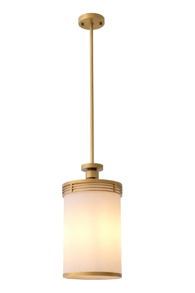White Glass Modern Pendant Lamp Eichholtz Fayence Lighting