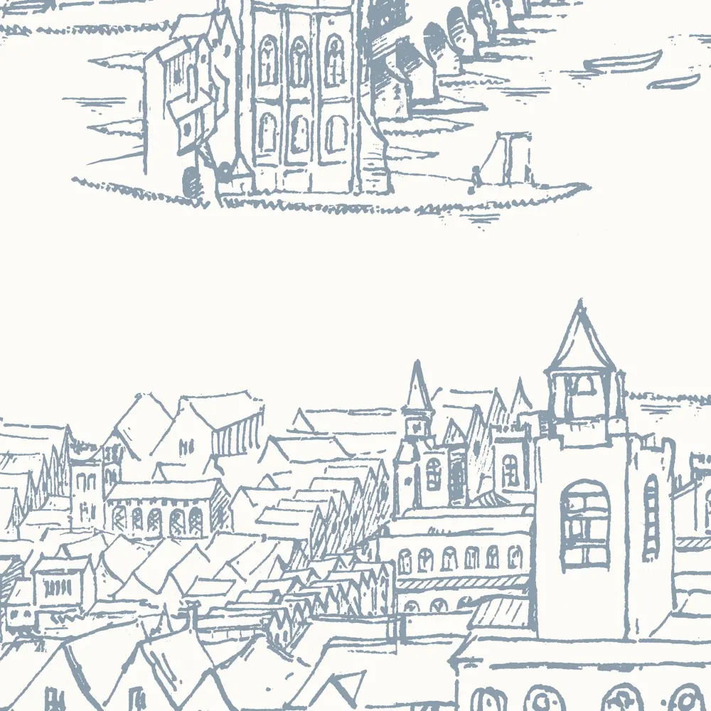 London Sprawling Wallpaper