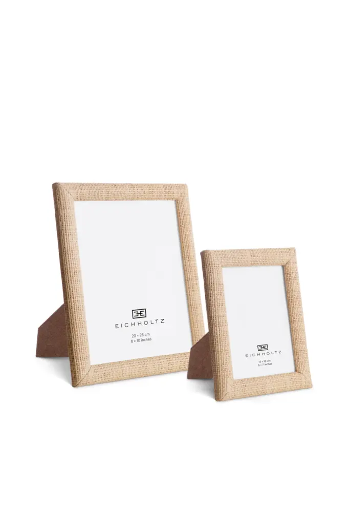 Eichholtz Pamplona Natural Picture Frames Set 2 Wall Art