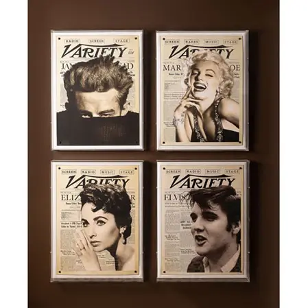 Hollywood Icon Shadow Box