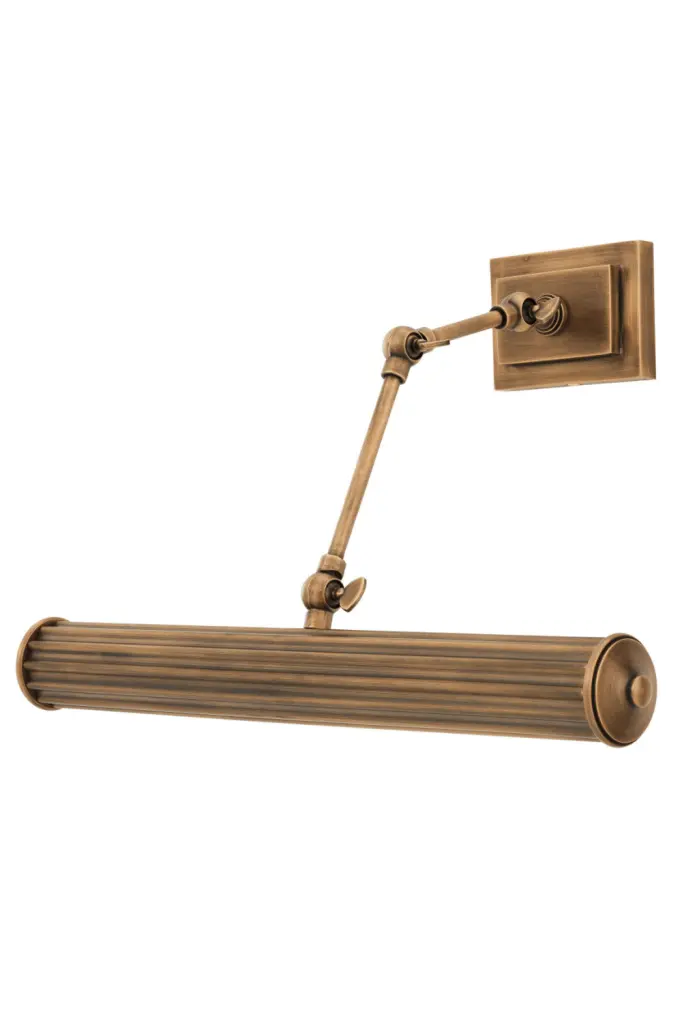 Brass Picture Wall Lamp Large Eichholtz Luca Illuminated Art Display