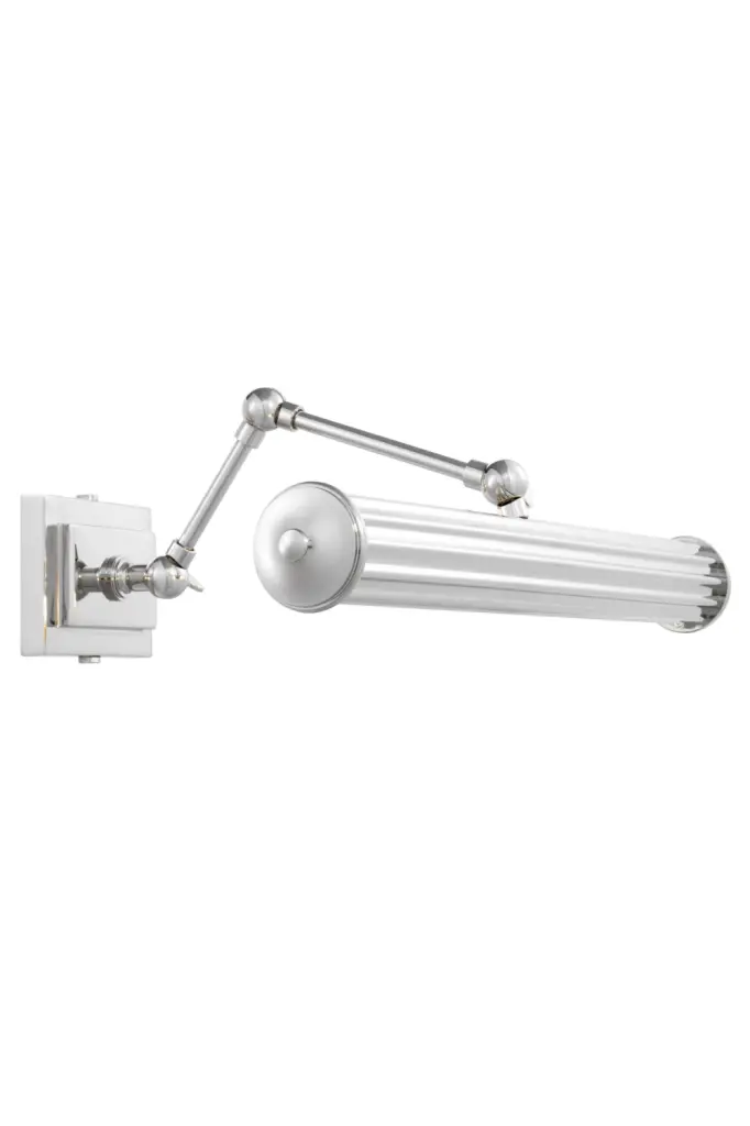 Silver Picture Wall Lamp Large Eichholtz Luca Contemporary Art Light