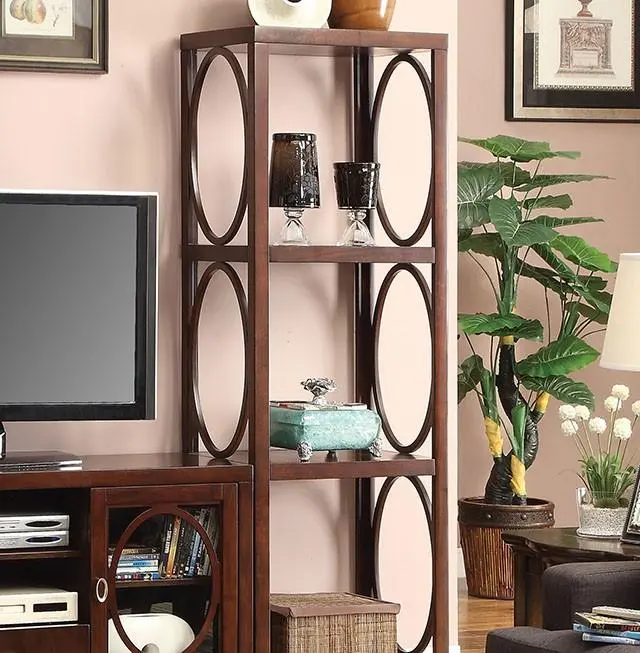 Melville Cherry Wood Pier Cabinet Stylish Entryway Storage