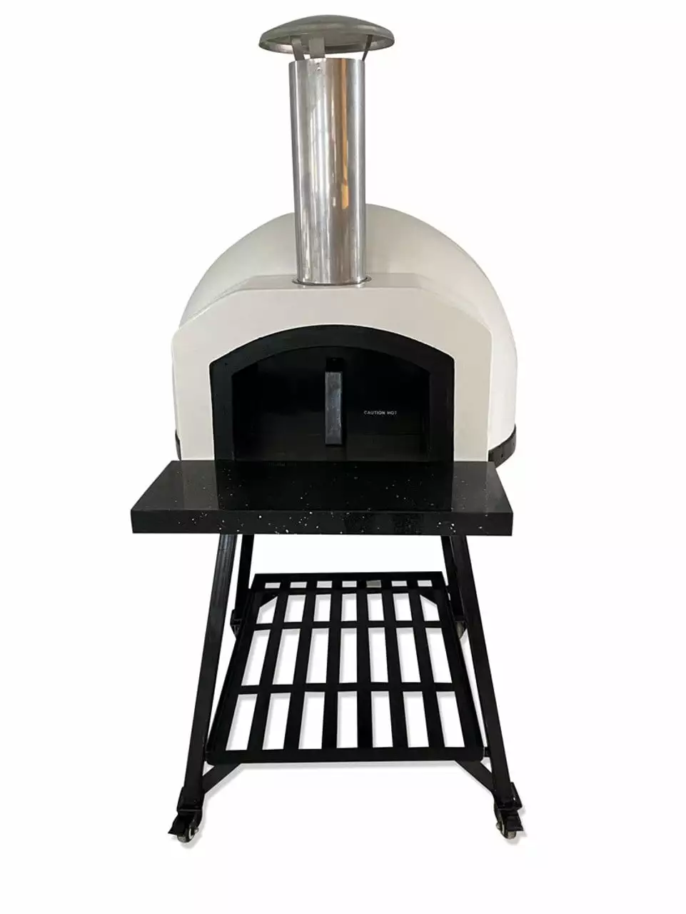Wood Fired Outdoor Pizza Oven Fibreglass White Pizza Ovens OP71 Backyard