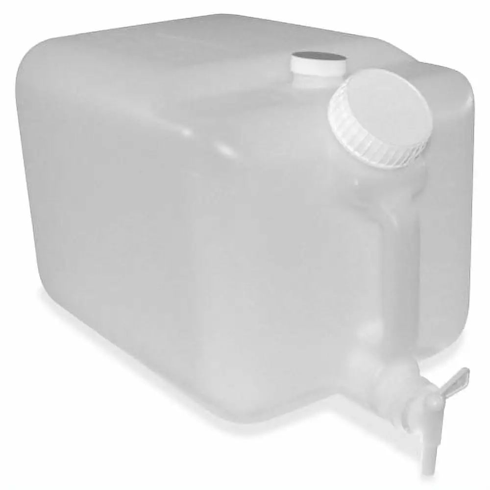 E-Z Fill 5-gallon Container Translucent Plastic Chemical Storage